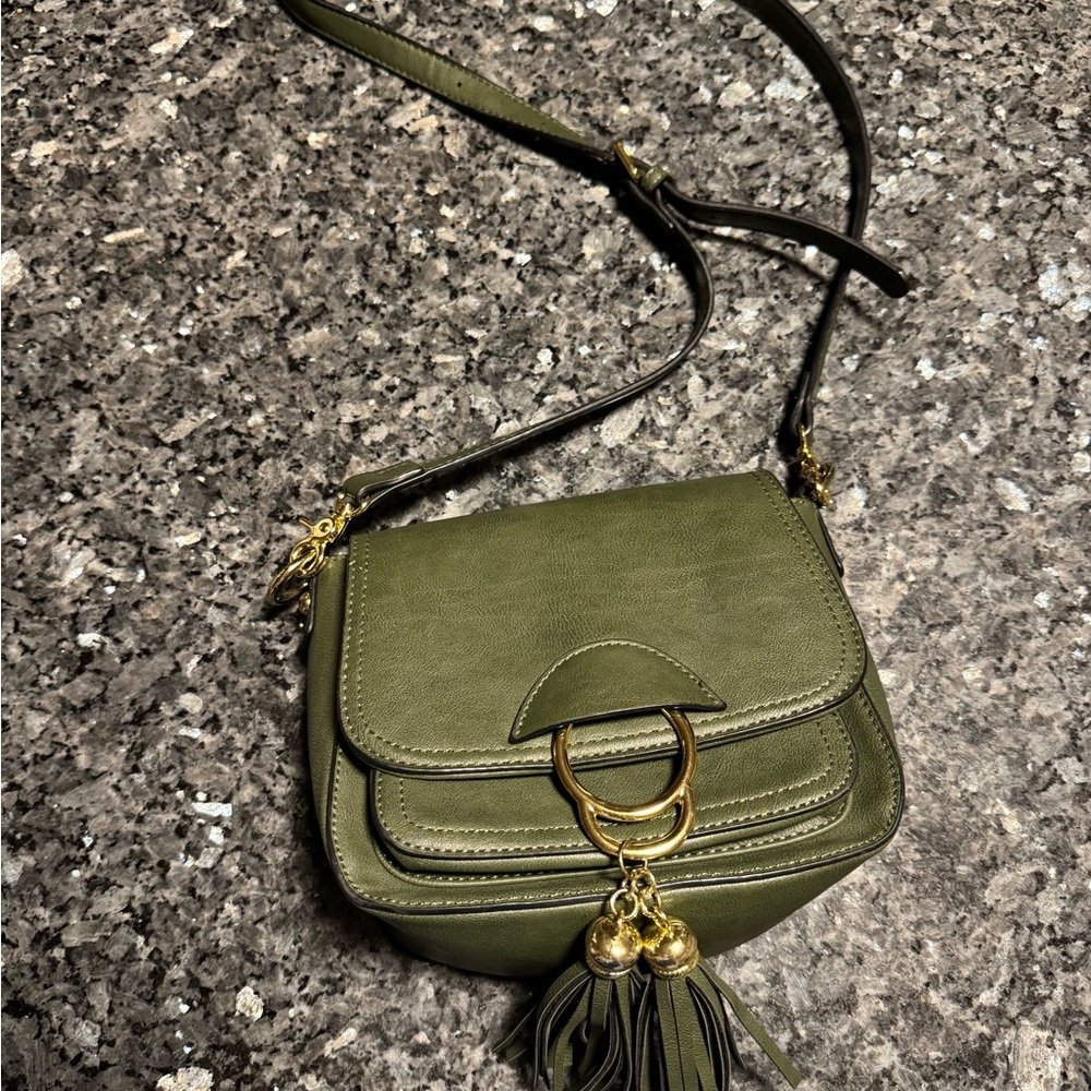 Olive Green Crossbody Bag